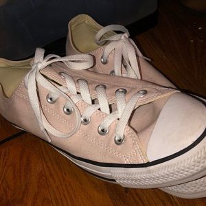 Pink converse! Great condition worn once or twice